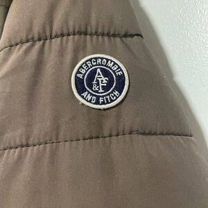 Abercrombie & Fitch Brown Puffer Jacket